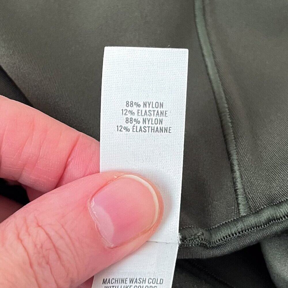 Aerie Offline Real Me 7/8 Legging Hi Rise Stretchy Soft Comfy Size Medium Olive - Picture 8 of 14